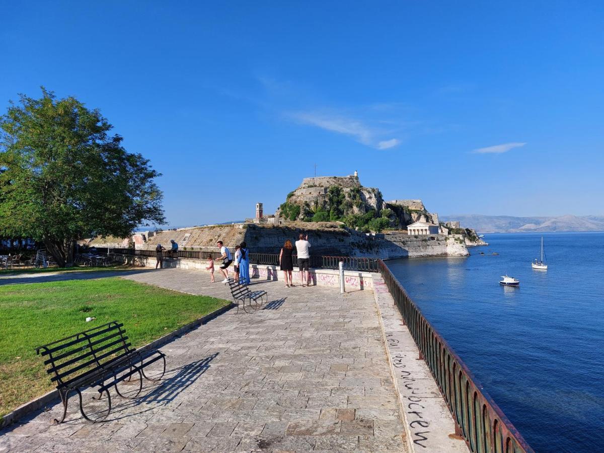 Akis Luxury Flat Apartment Corfu  ภายนอก รูปภาพ
